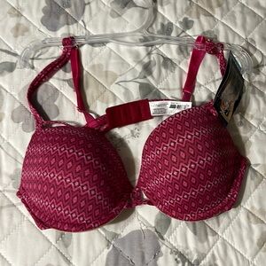 NWT Vassarette push up bra 34B